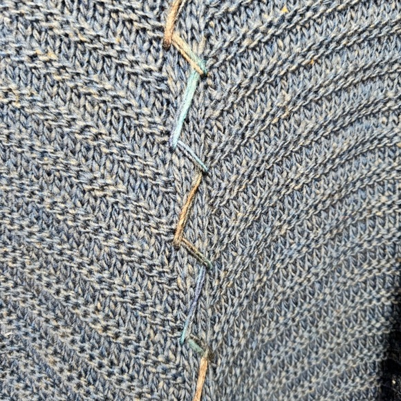 Save the Queen Chunky Knit Wool Mohair Blend Longline Cardigan Sweater Size XL - Picture 10 of 14